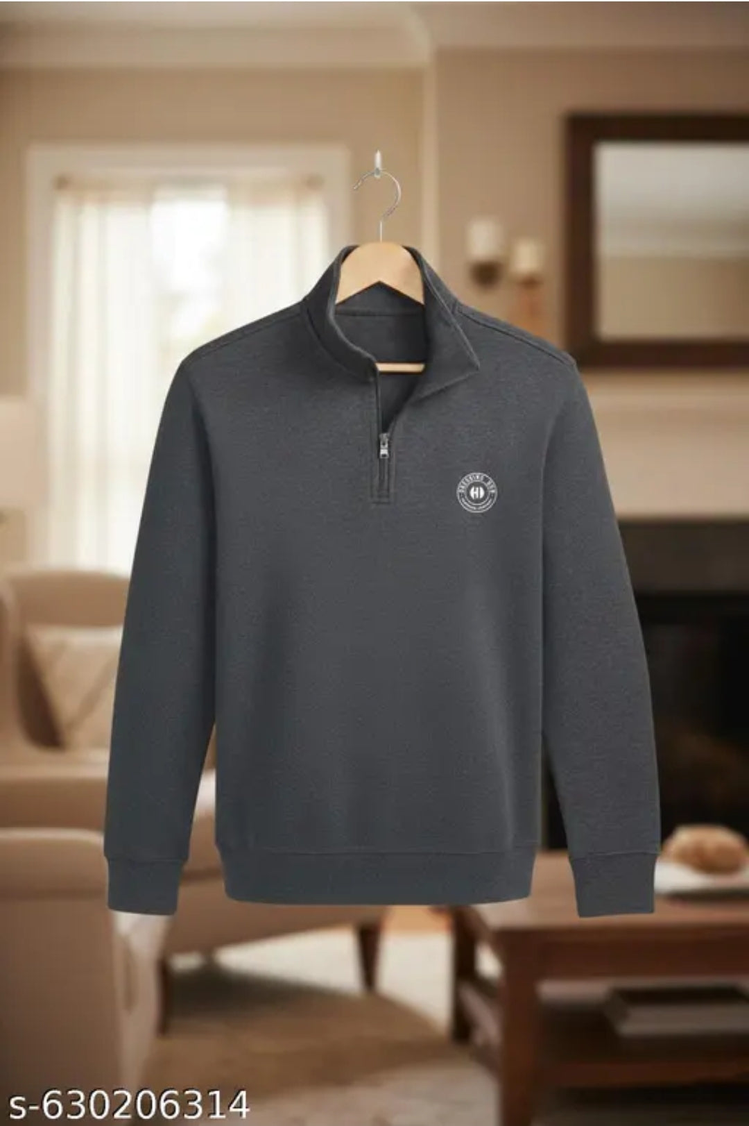 Mens Quater Zipper sweatshirt