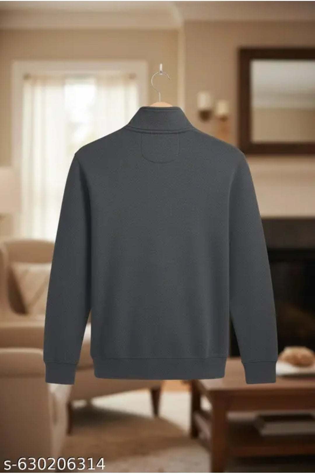 Mens Quater Zipper sweatshirt