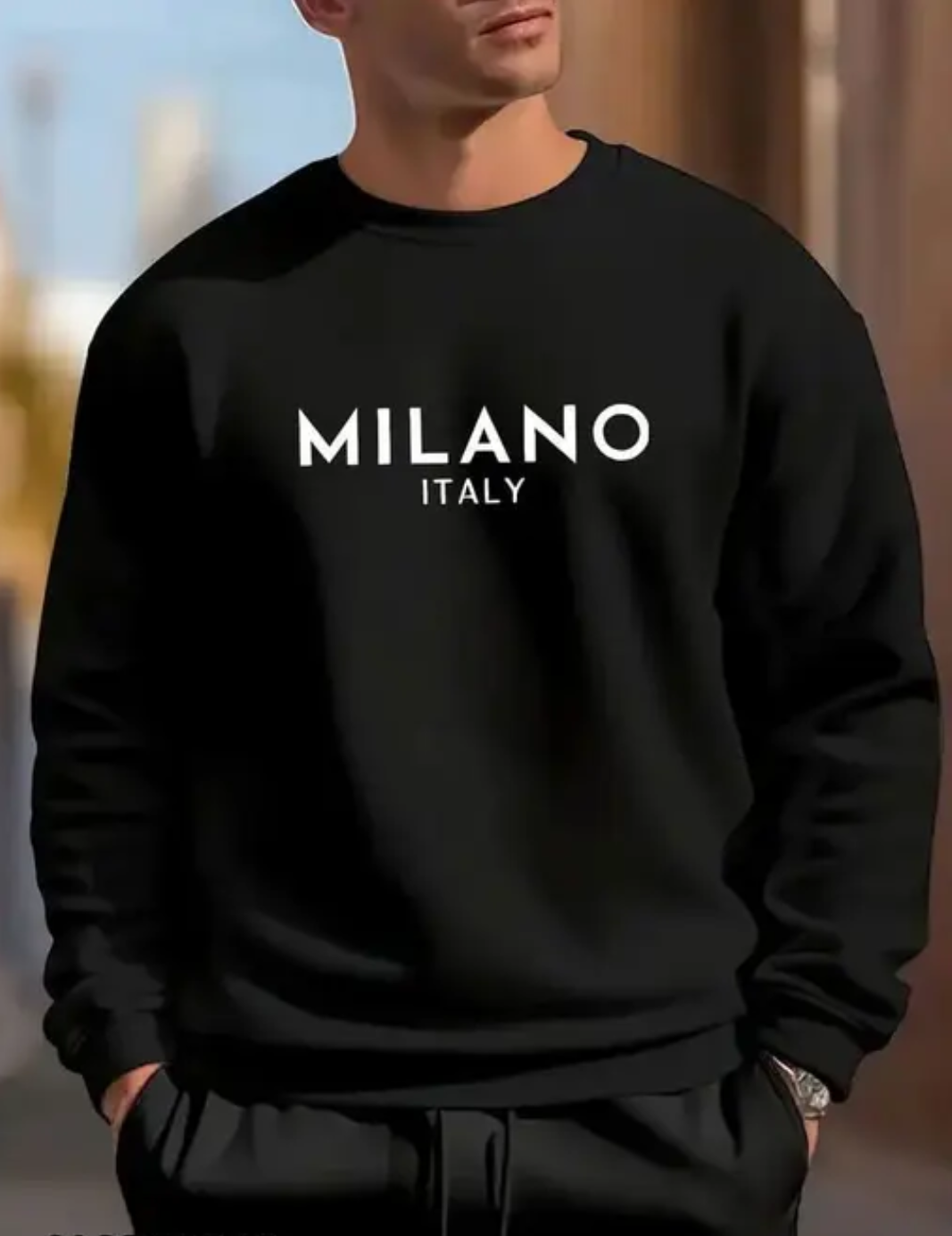 Trendy Black full sleeve Sweatshirt
