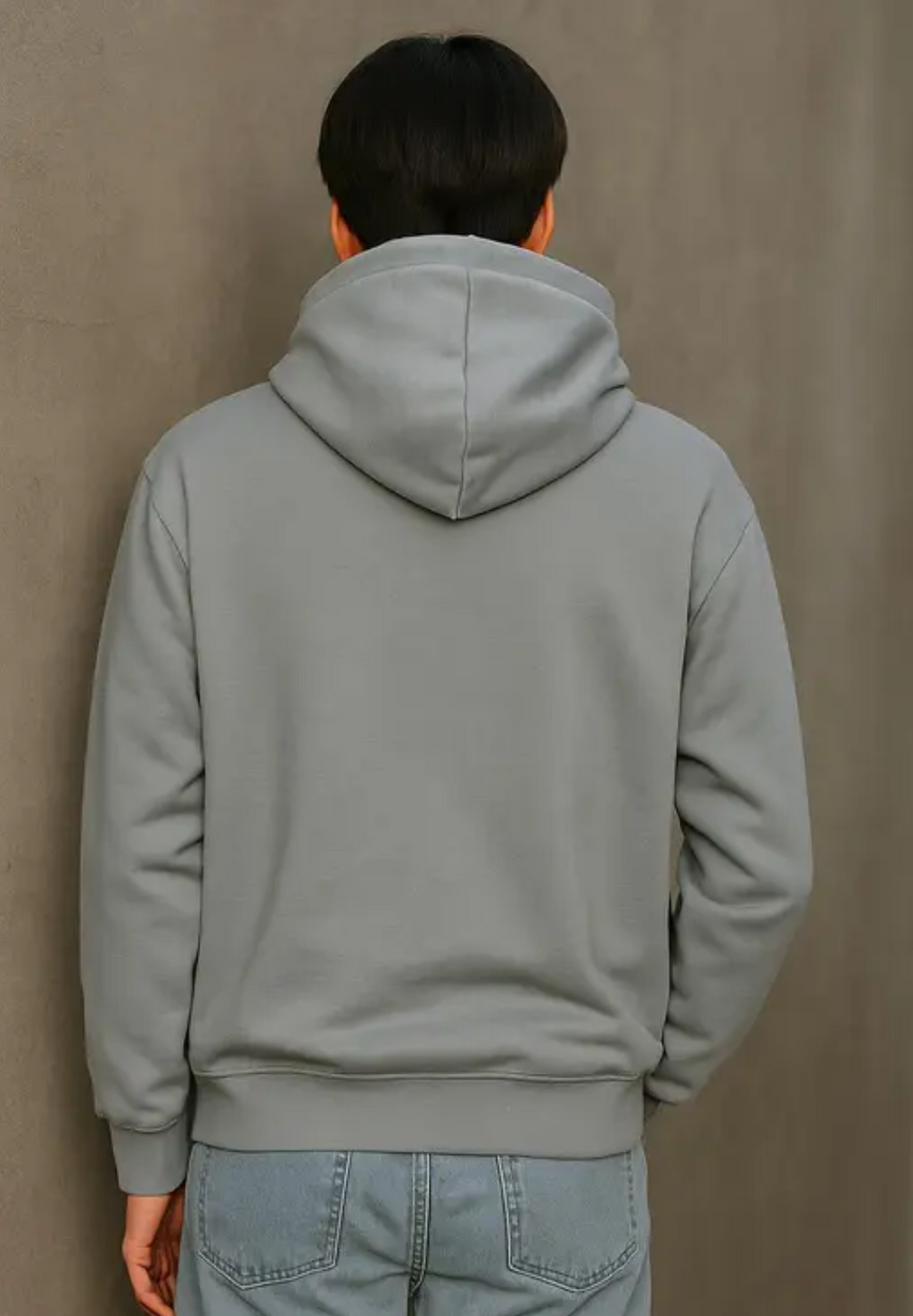 Anime Style Gray Hoodie