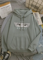 Anime Style Gray Hoodie